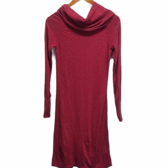 Tommy Bahama Wool Blend Red Cowl Neck Dress‎ Size Small - Picture 4 of 6